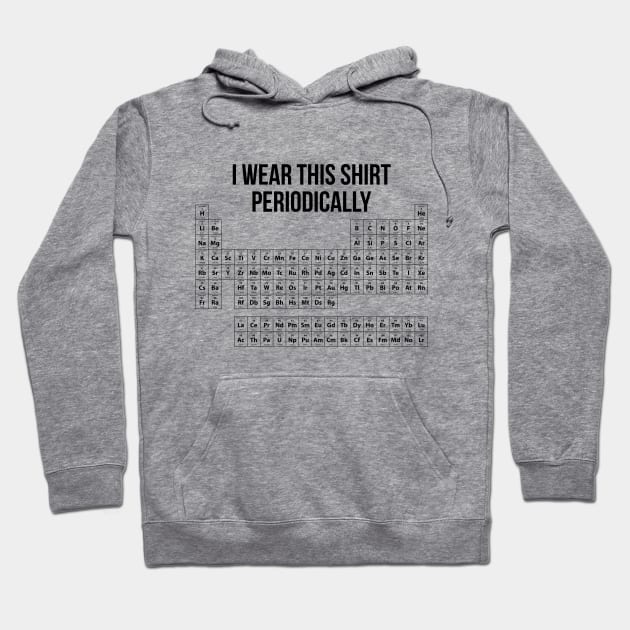 Chemistry Periodic Table Elements T-Shirt - Cool Graphic Tee Hoodie by RedYolk